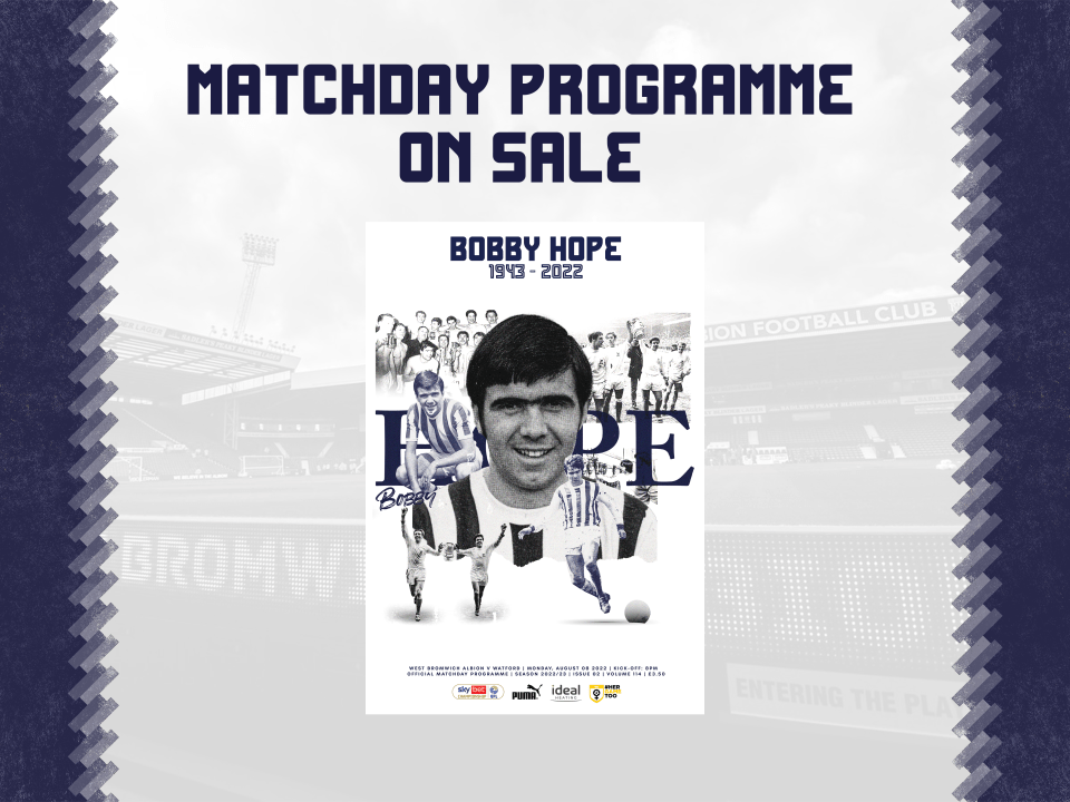 Albion News - Watford 22.23