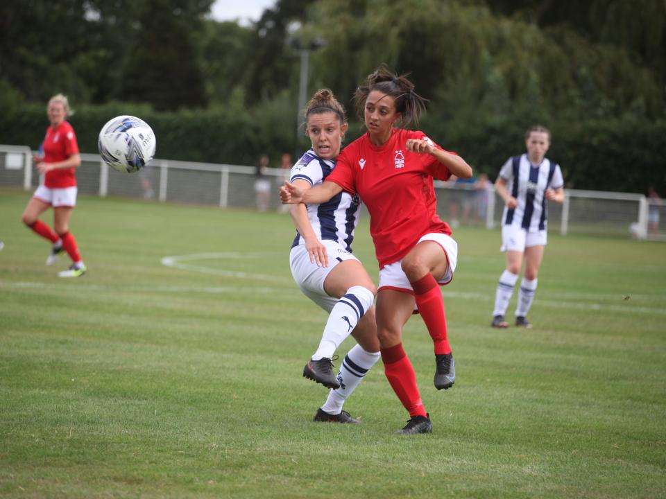 Albion Women were beaten 6-0 by Nottingham Forest in their first game of the new season