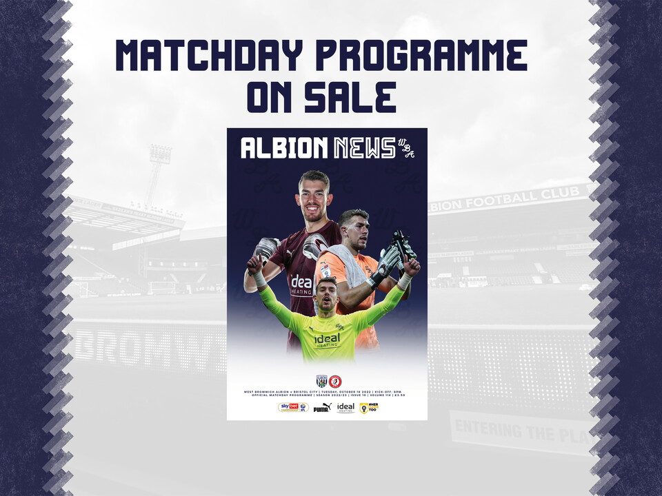 Bristol City programme cover