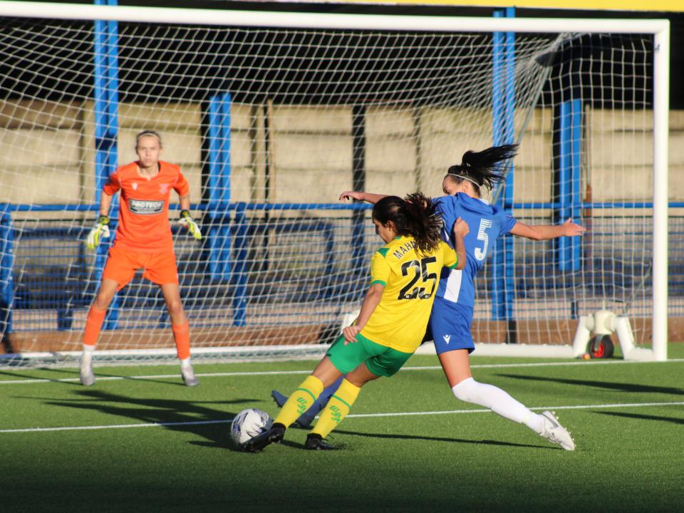 Albion Women in action.