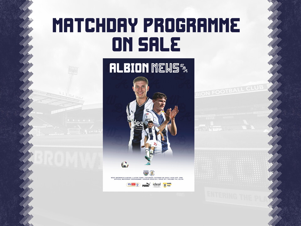 Luton Town programme cover