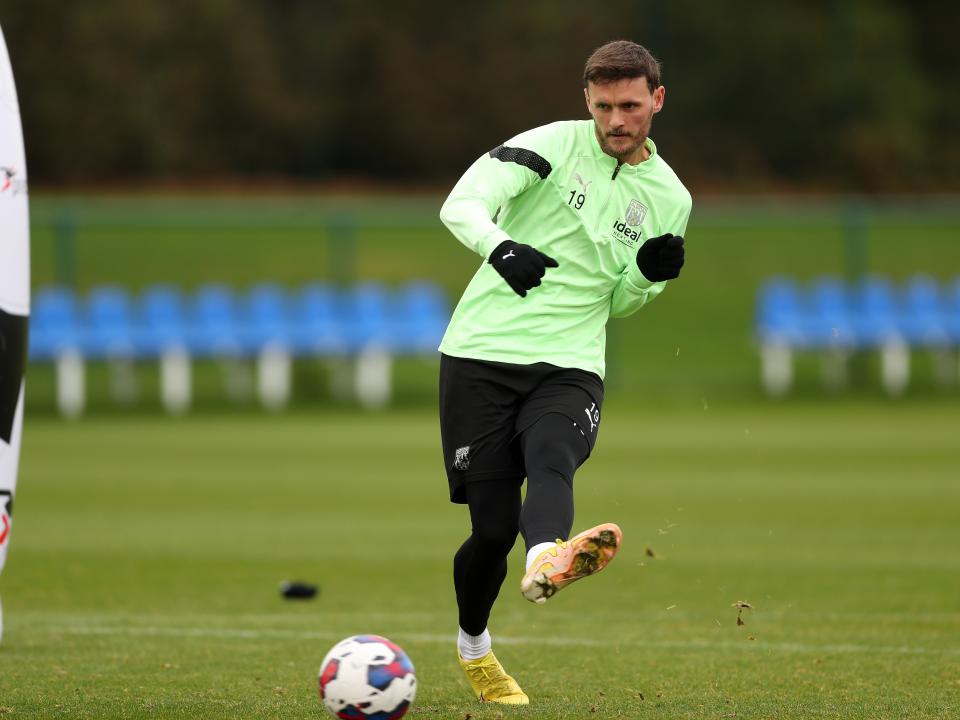 John Swift during Albion training.