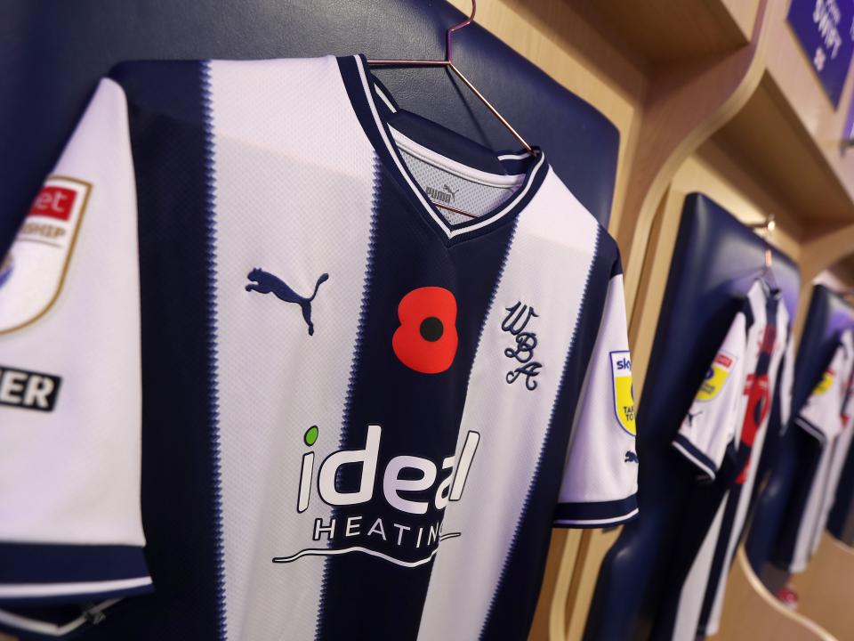 Poppy-adorned Albion shirts