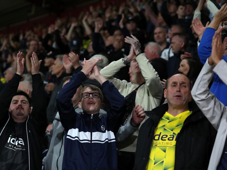 West Bromwich Albion fans