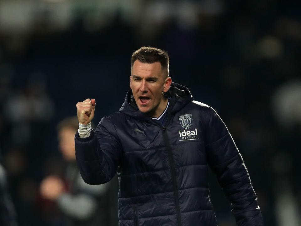 Jed Wallace celebrates after beating Rotherham