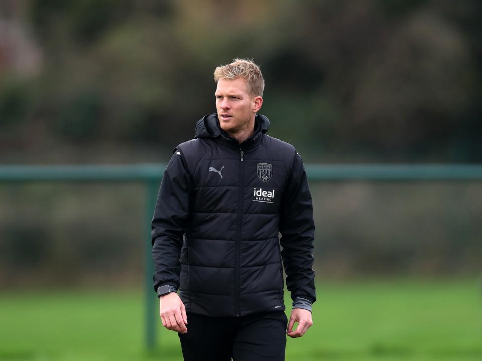 Leigh Downing overseeing Albion U18s' game against Leicester City