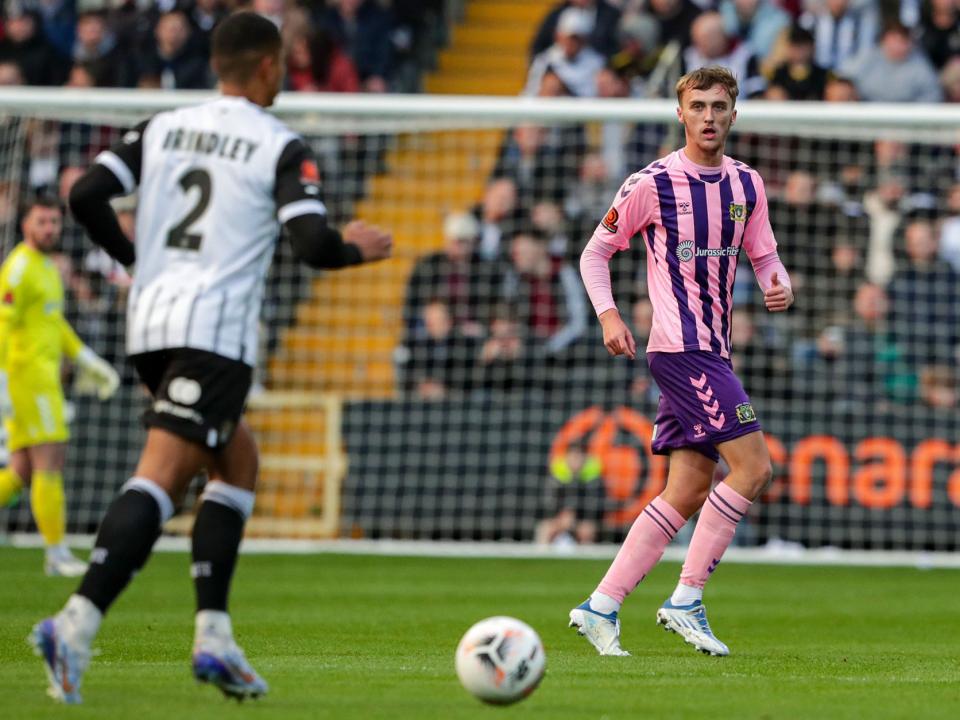 Jamie Andrews in action.