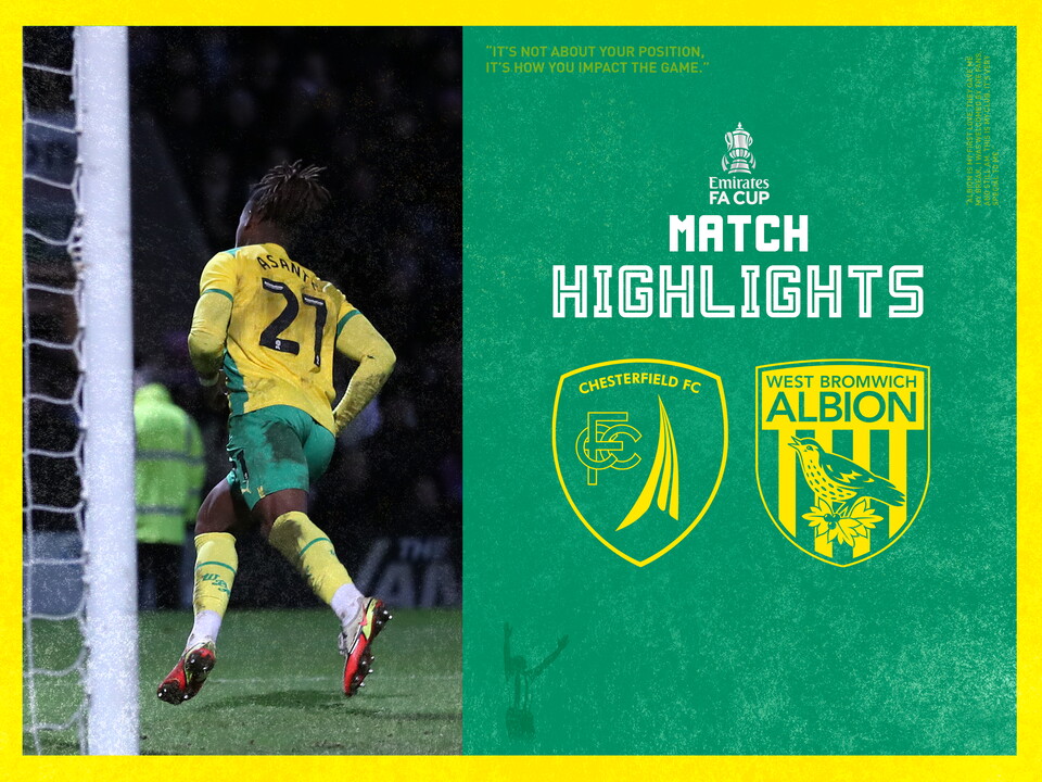 Highlights from Albion's FA Cup tie with Chesterfield