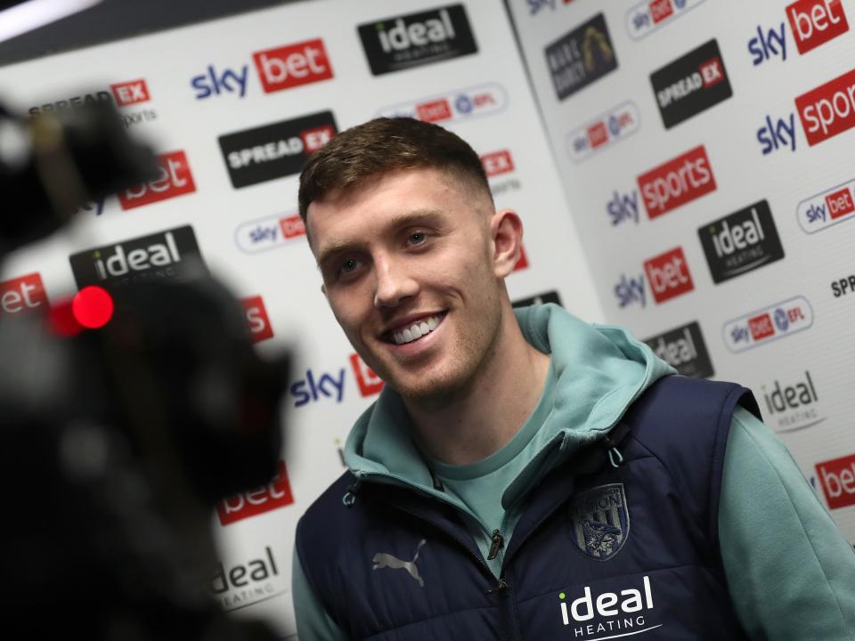 Dara O'Shea is interviewed by WBA TV after Coventry win