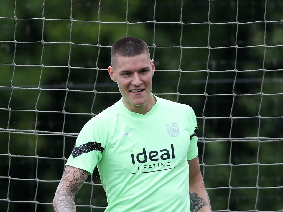 Ted Cann in training 