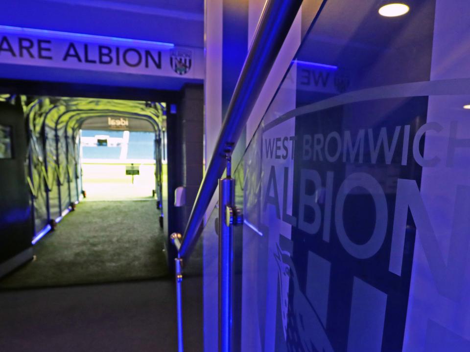 An image of the tunnel area at The Hawthorns