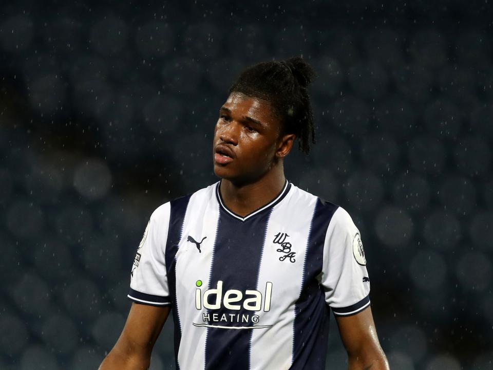 Aaron Harper-Bailey in action for Albion's PL2 side