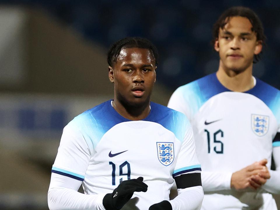 Reyes Cleary in action for England