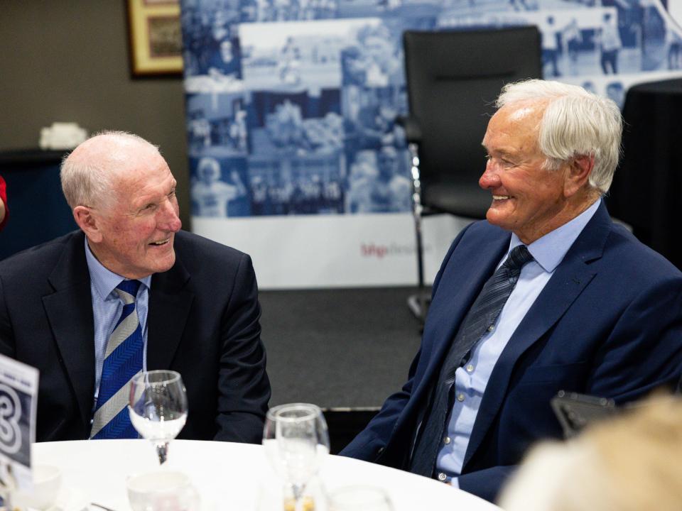 Tony 'Bomber' Brown & Ron Atkinson