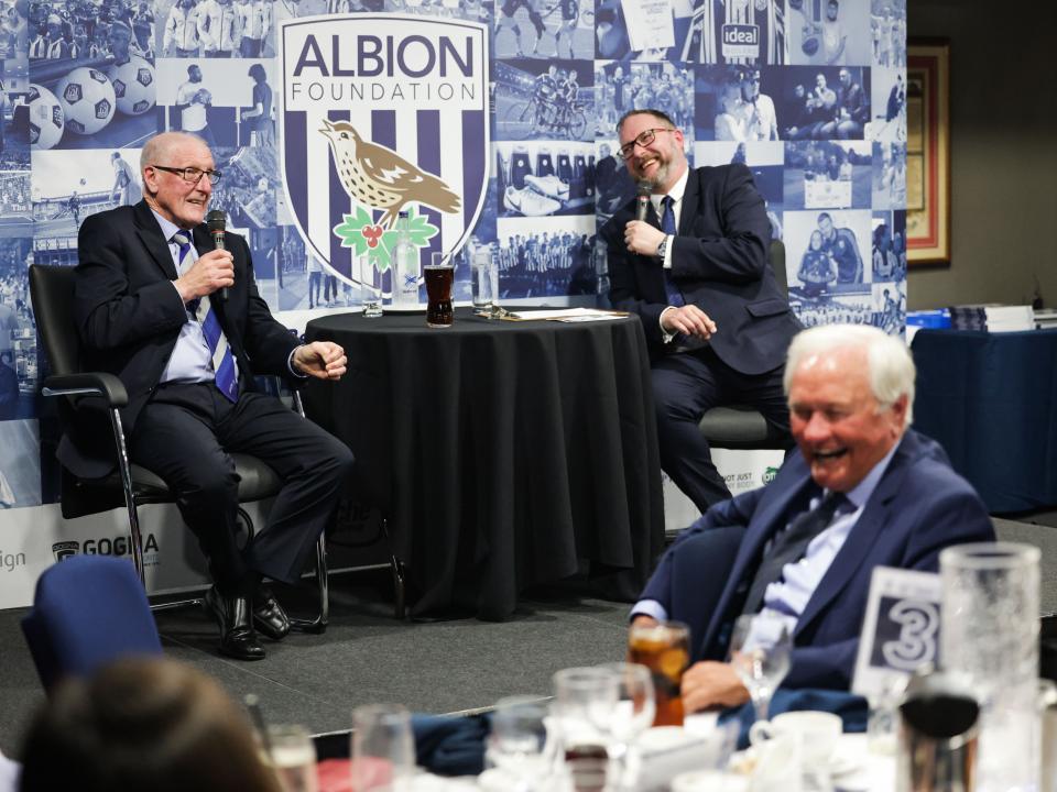 Tony 'Bomber' Brown, Rob Gurney & Ron Atkinson