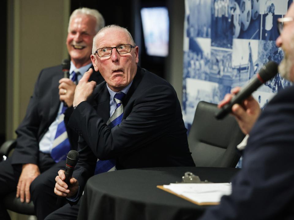 Tony 'Bomber' Brown & Ally Robertson