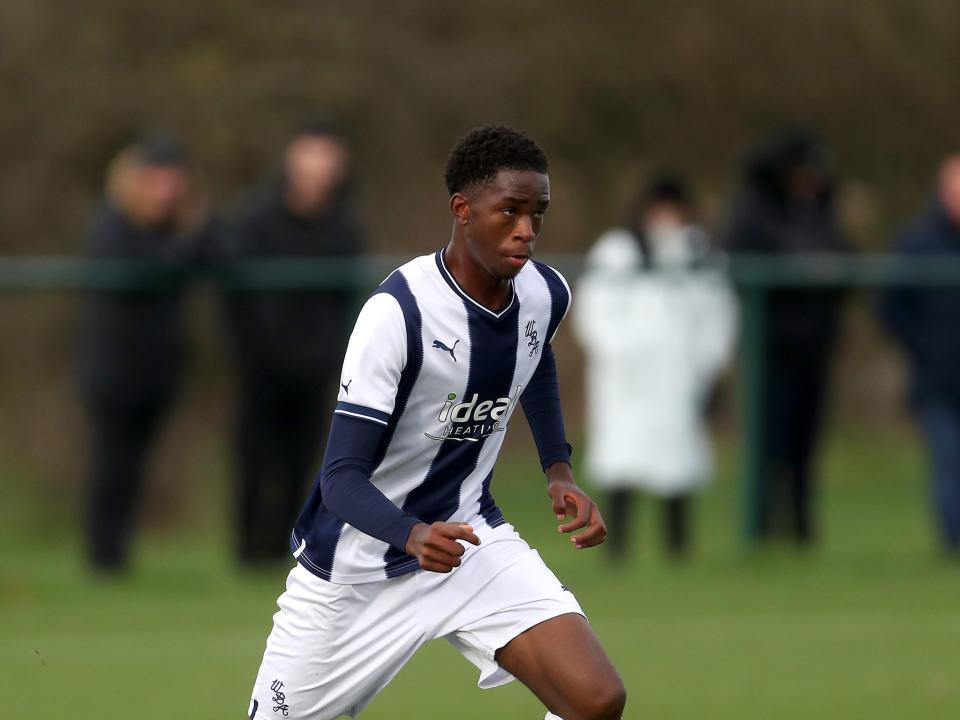 An image of Albion Academy player Kevin Mfuamba