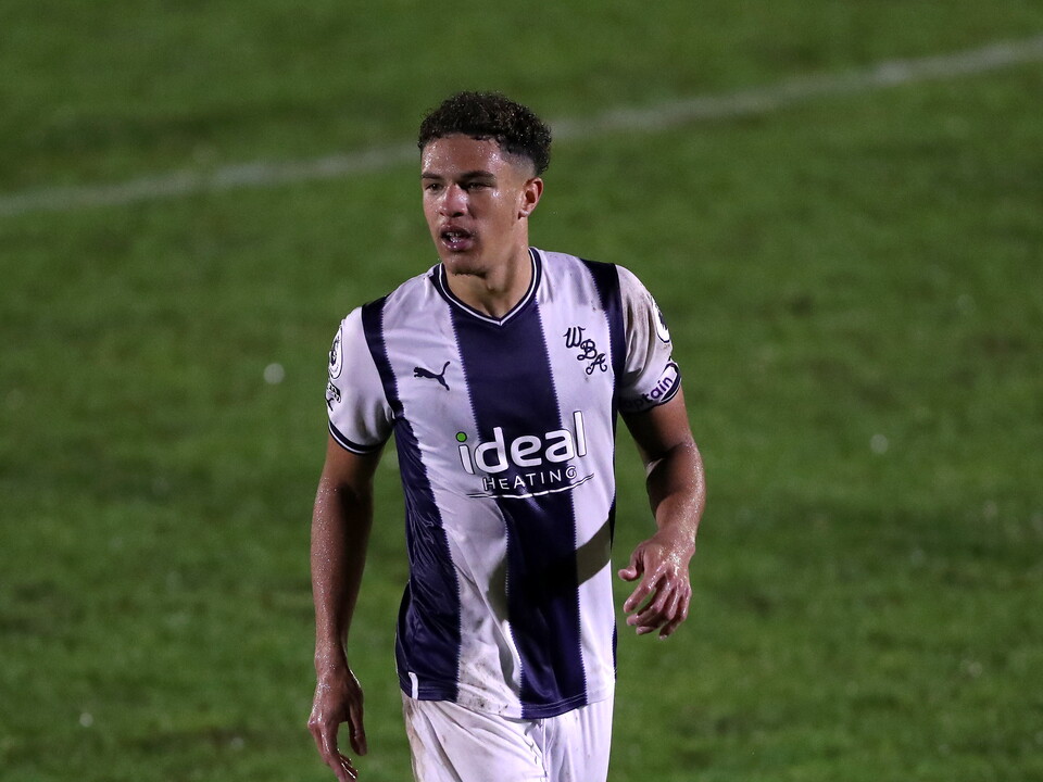 A photo of Ethan Ingram in action for Albion's PL2 team