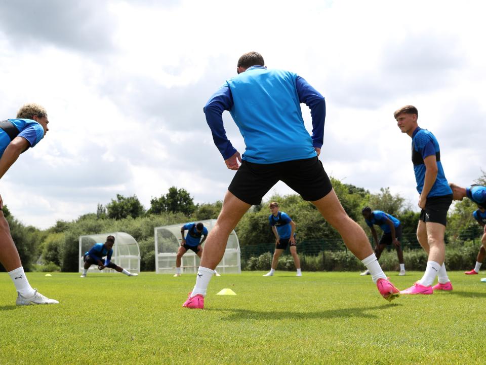 Friday's pre-season session 2