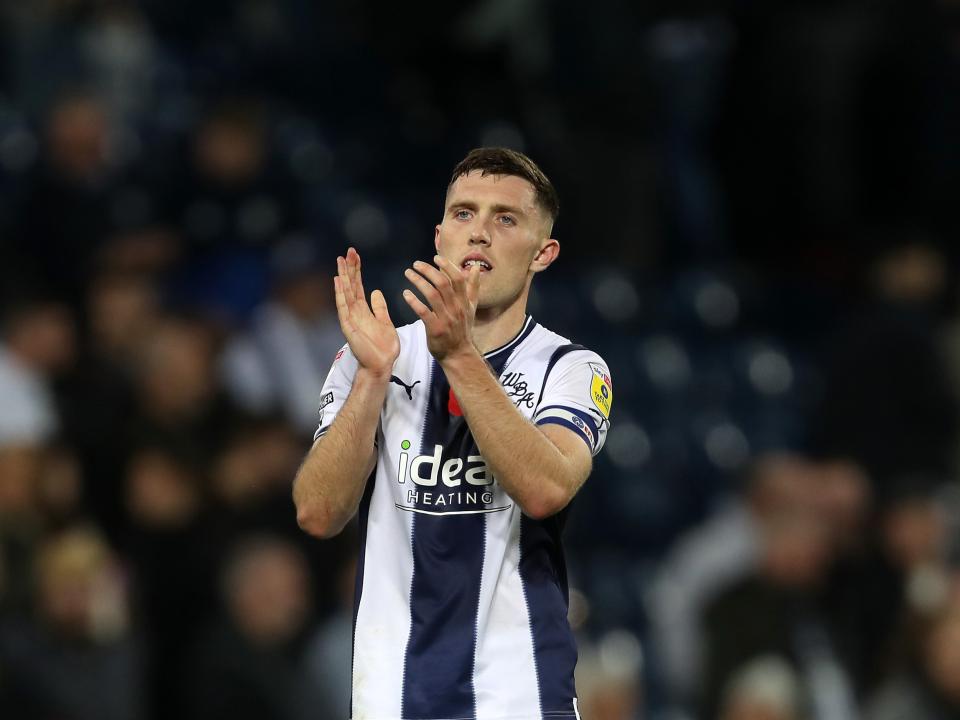 Dara O'Shea applauds Albion supporters