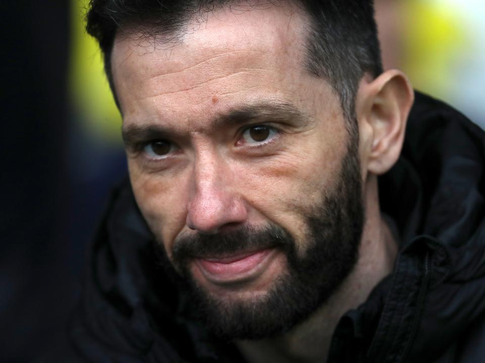 Carlos Corberan's face close up