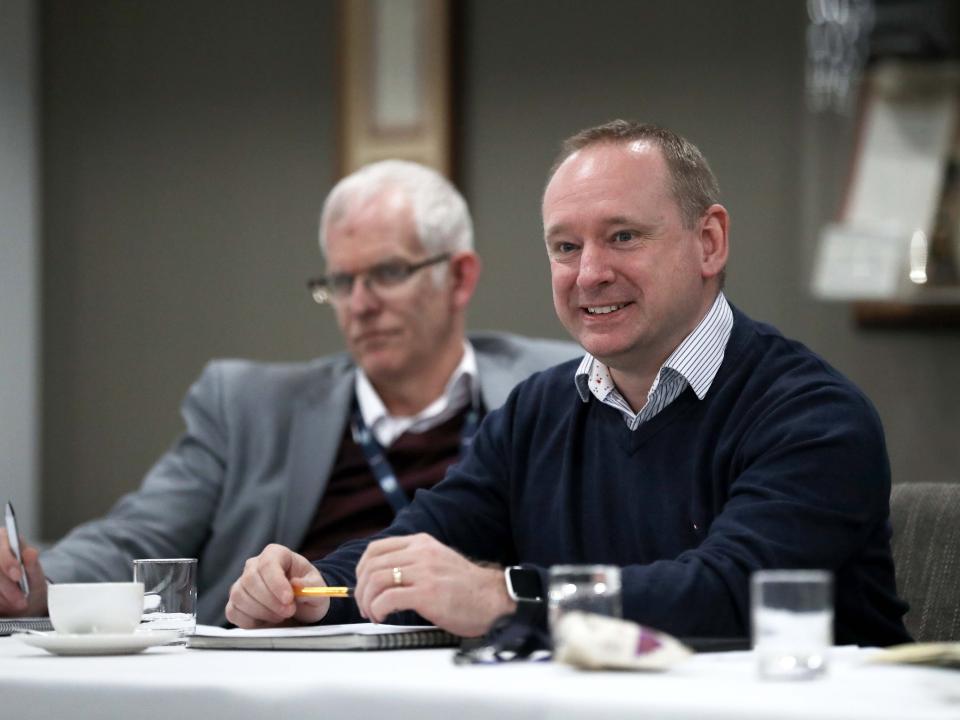 An image of Albion Managing Director Mark Miles