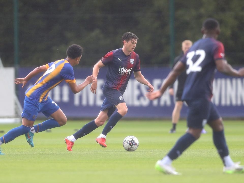 An image of Adam Reach against Shrewsbury