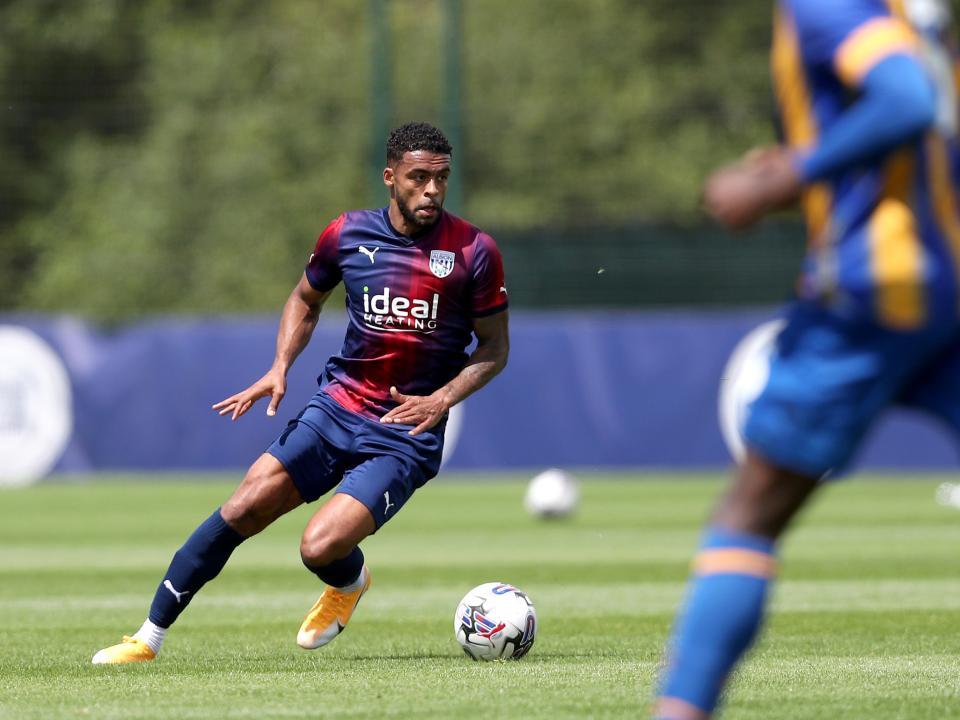 An image of Darnell Furlong against Shrewsbury