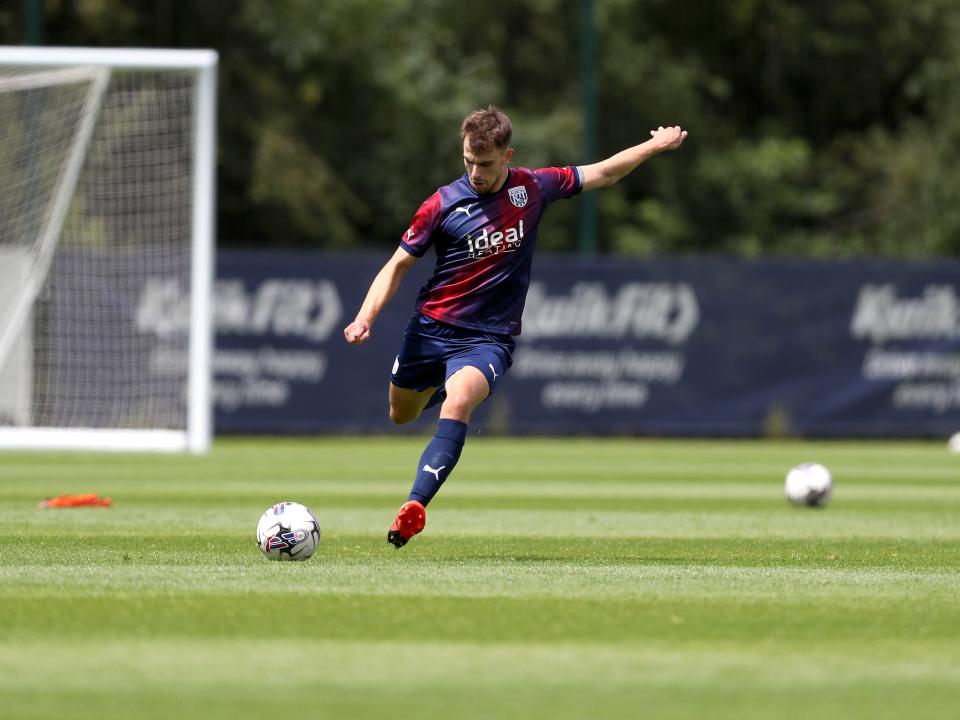 An image of Jayson Molumby against Shrewsbury