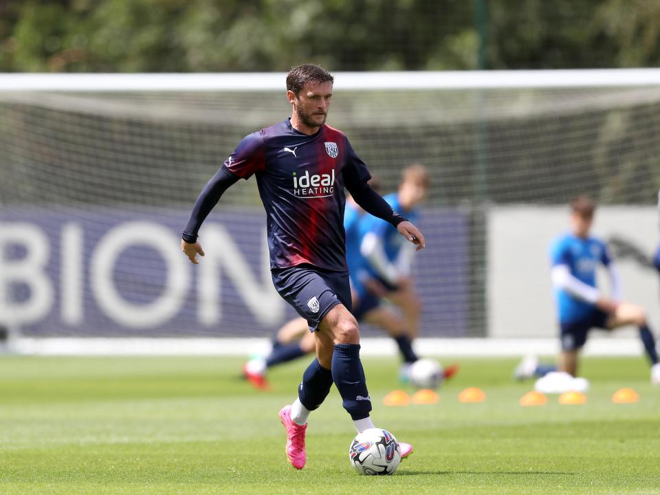 An image of John Swift against Shrewsbury