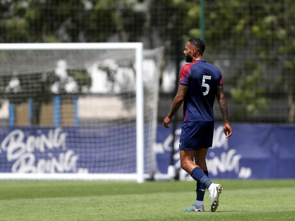 An image of Kyle Bartley against Shrewsbury