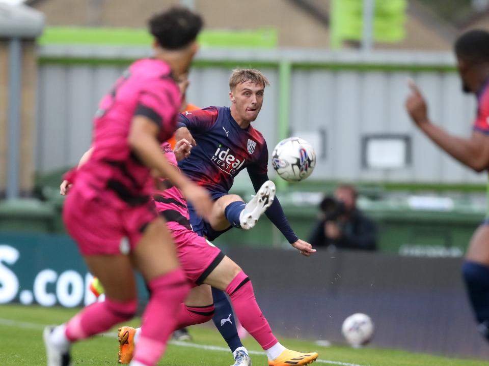 Jamie Andrews in action.