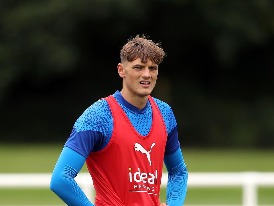 Caleb Taylor in pre-season training at St. George's Park