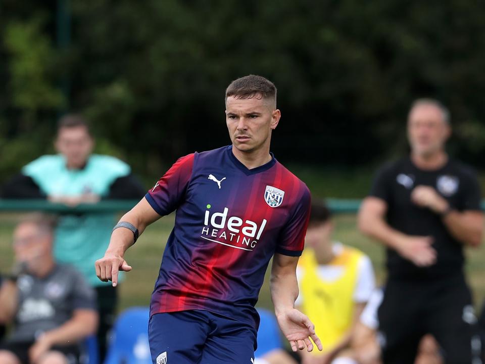 Conor Townsend in action against Port Vale in pre-season