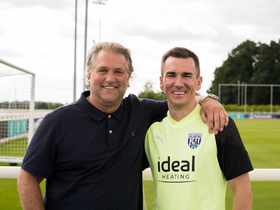 An image of Andy Johnson and Jed Wallace