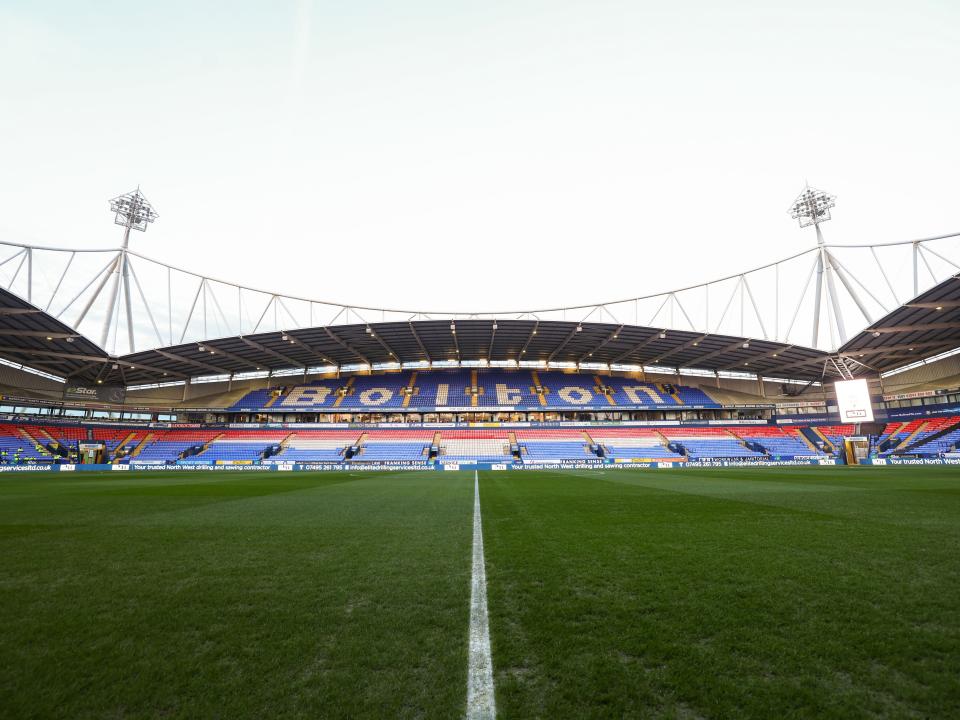An image of Bolton Wanderers' stadium