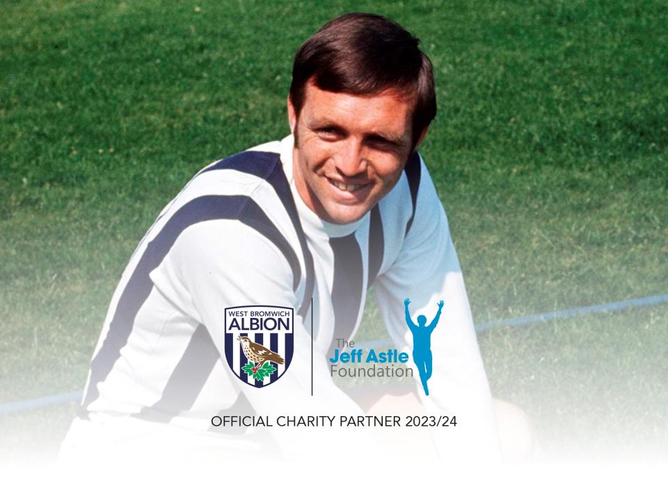 Jeff Astle Official Charity Partner 2023/24