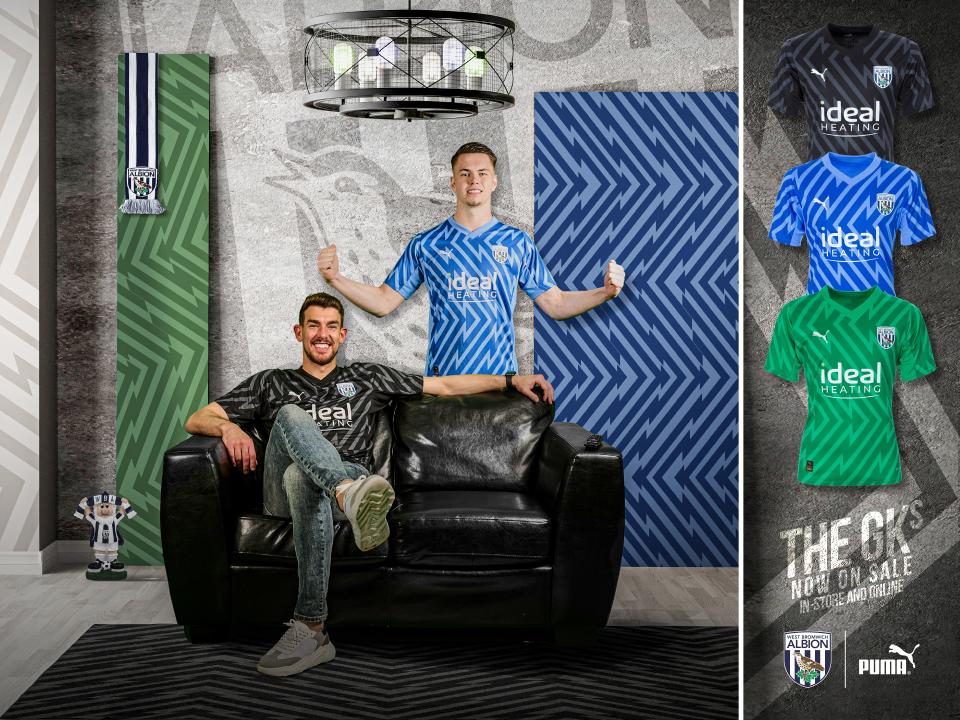 Goalkeeper kits revealed and available to purchase now West Bromwich
