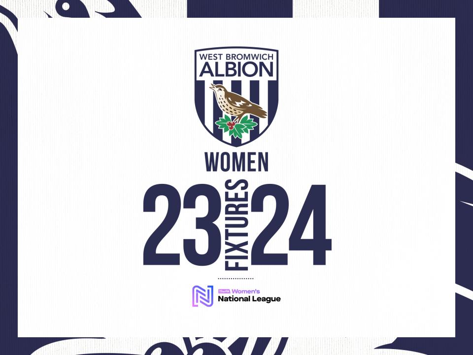 A graphic telling supporters that the 2023/24 Women's fixtures have been released