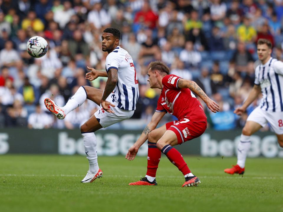 Darnell Furlong in action against Middlesbrough