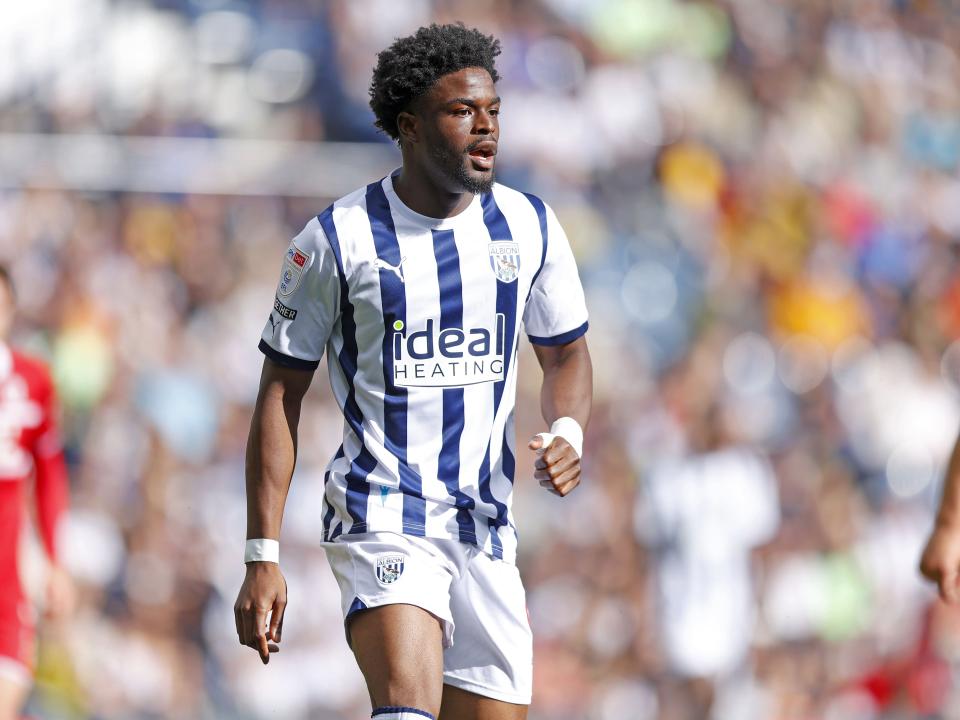 Josh Maja in action against Middlesbrough