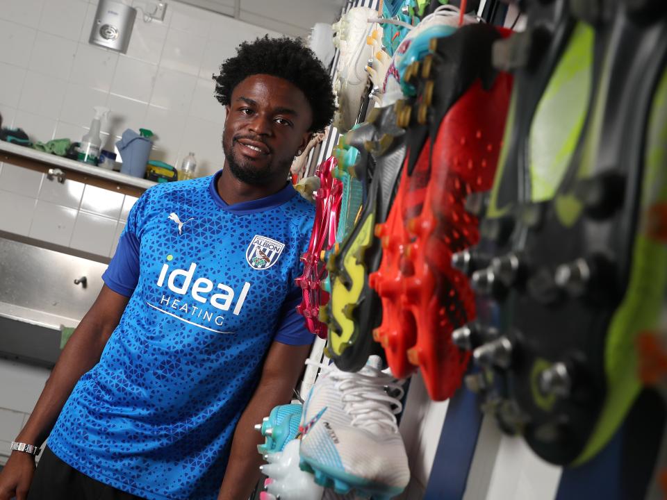 Josh Maja at Albion 10