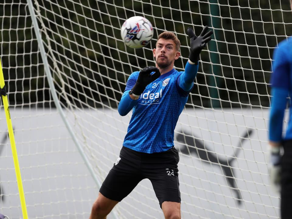 Alex Palmer in training 