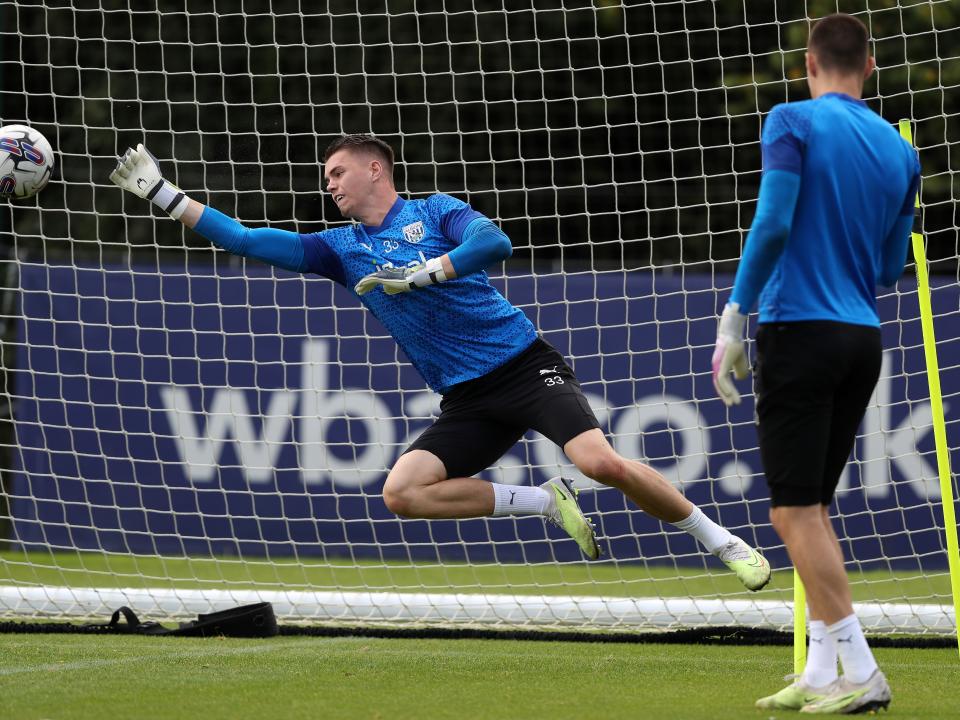 Josh Griffiths in training 
