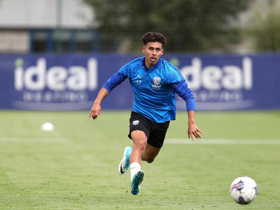 Jeremy Sarmiento in training 