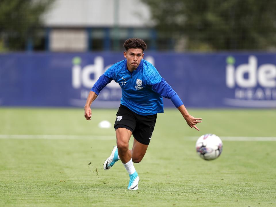 Jeremy Sarmiento in training 