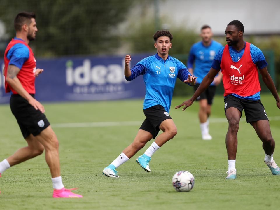 Jeremy Sarmiento in training 