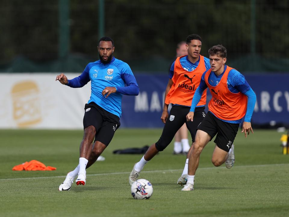 Matty Phillips in training 