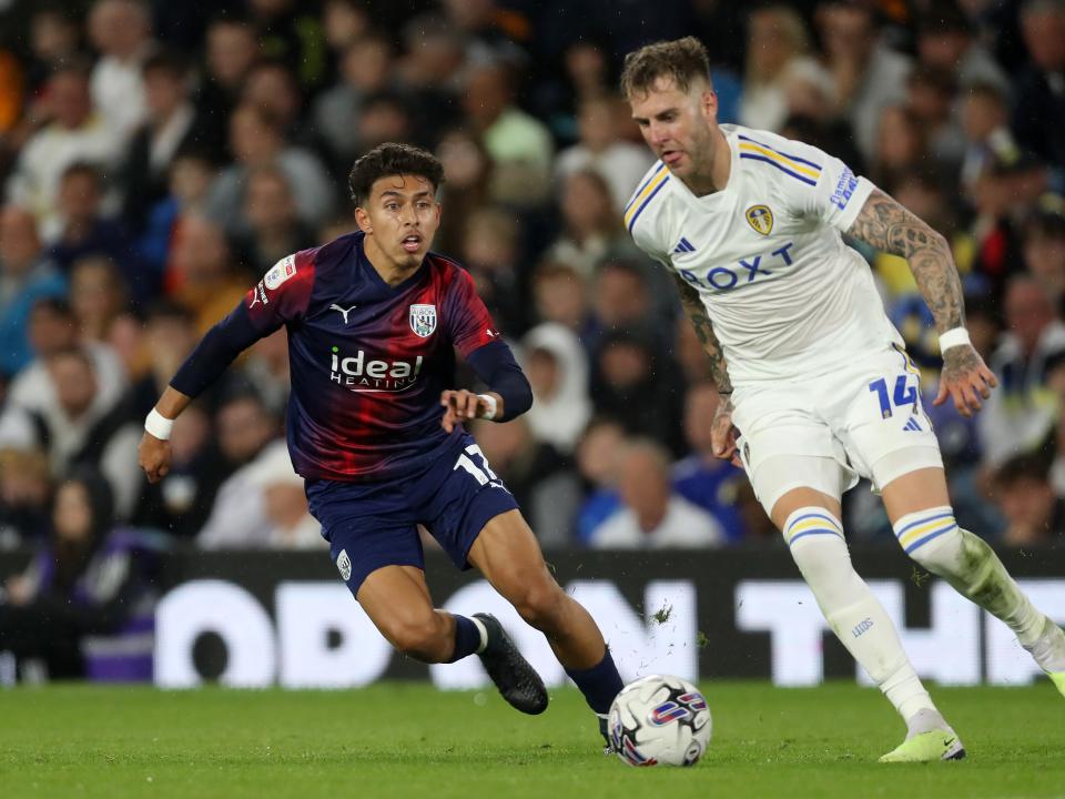 Jeremy Sarmiento in action against Leeds