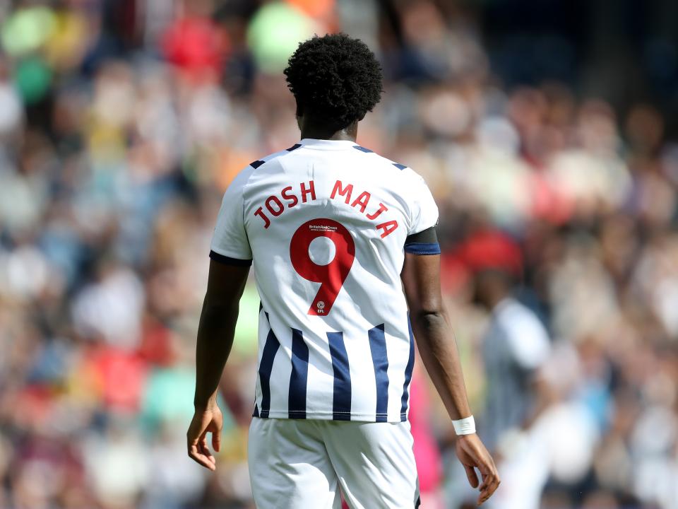 Josh Maja in action against Swansea